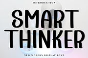Smart Thinker, a Sans Serif Font by FreshTypeINK (Thumbnail 1 of 8)