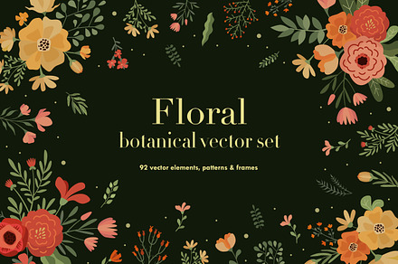 FLORAL Botanical forest garden