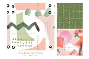 Modern Gouache Patterns Bundle, a Pattern Graphic by The Collective Studio (Thumbnail 4 of 16)