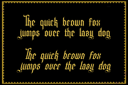 KINGSTOWN, a Blackletter Font by dansdesign (Thumbnail 8 of 10)