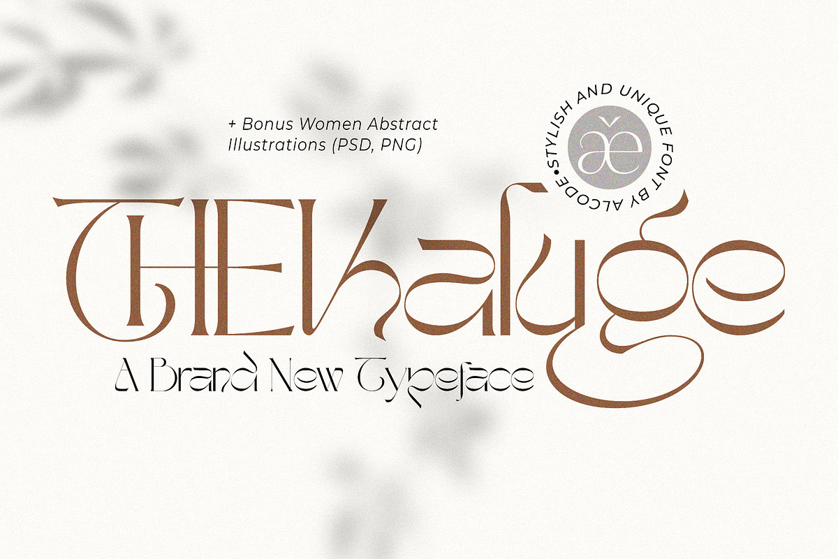 The Kaluge + BONUS ILLUSTRATIONS, a Serif Font by Alcode (Photo 12 of 23)