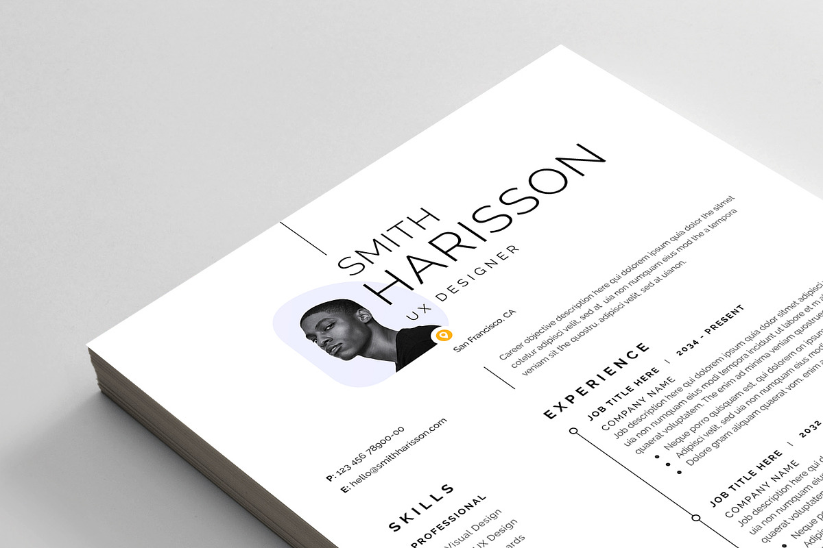 Resume/CV, a Resume Template by Reuix Studio (Photo 5 of 5)
