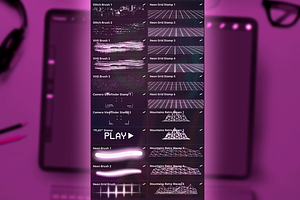 Retro VHS Brushes Set For Procreate