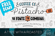 Pistacho Typefamily