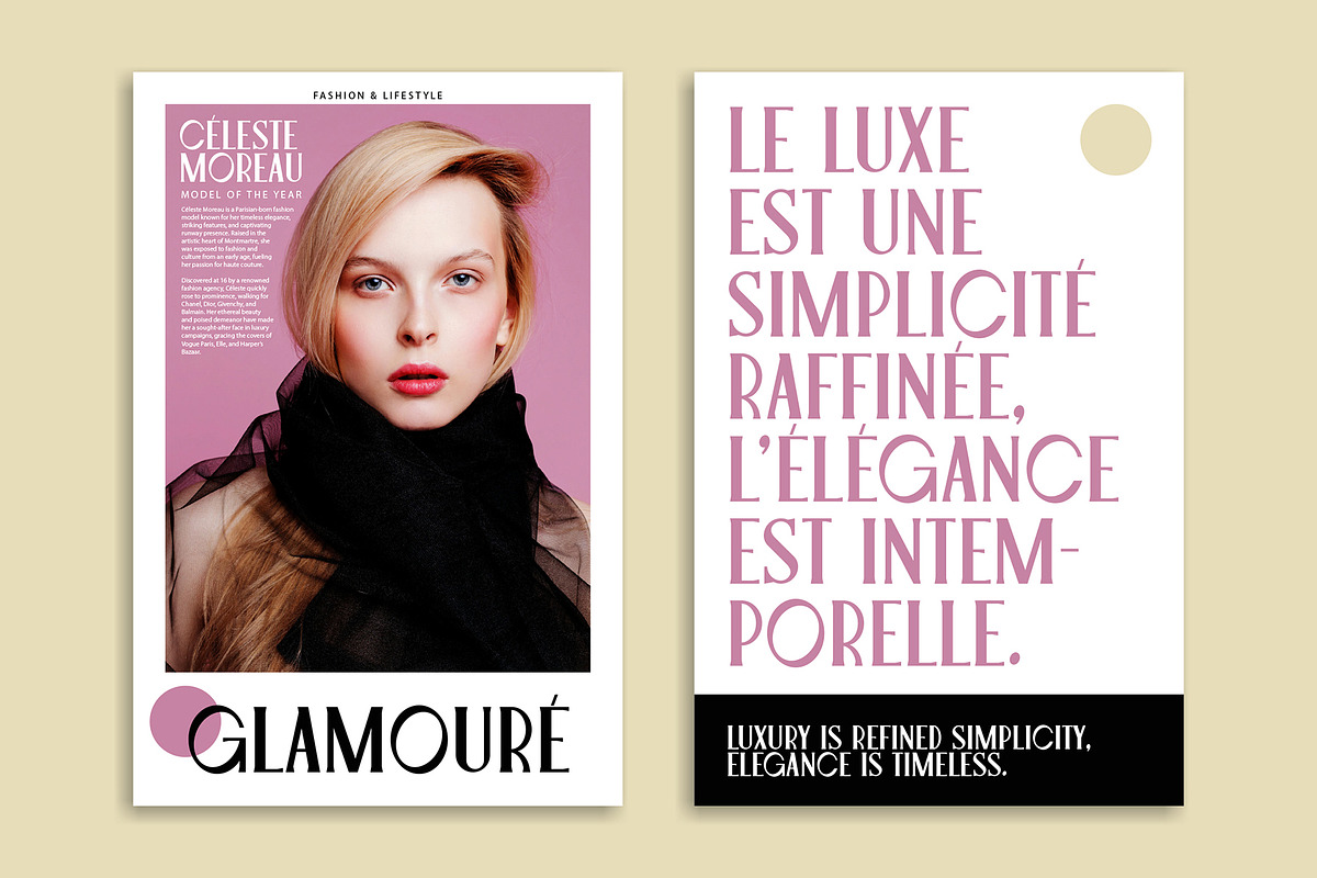 Leonis - Luxury Font, a Serif Font by Snape Design Studio (Photo 10 of 12)