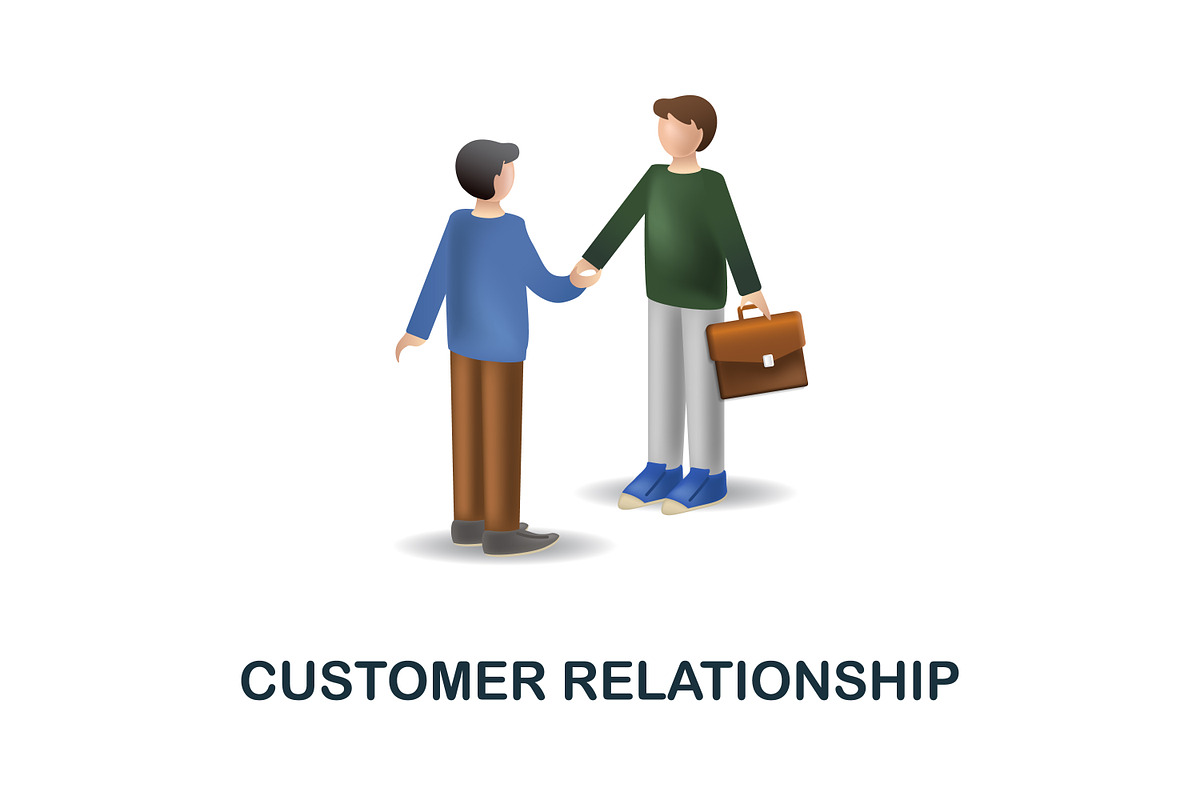 Customer Relationship 3D Icons Set, an Object Graphic by Aimagenarium@gmail.com (Photo 21 of 21)