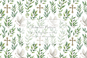 Christian Seamless Pattern, a Pattern Graphic by Pati Charm Studio (Thumbnail 1 of 7)