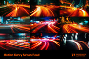 Motion Curvy Urban Roads. 77 images, an Abstract Photo by Handmadefont (Thumbnail 12 of 15)