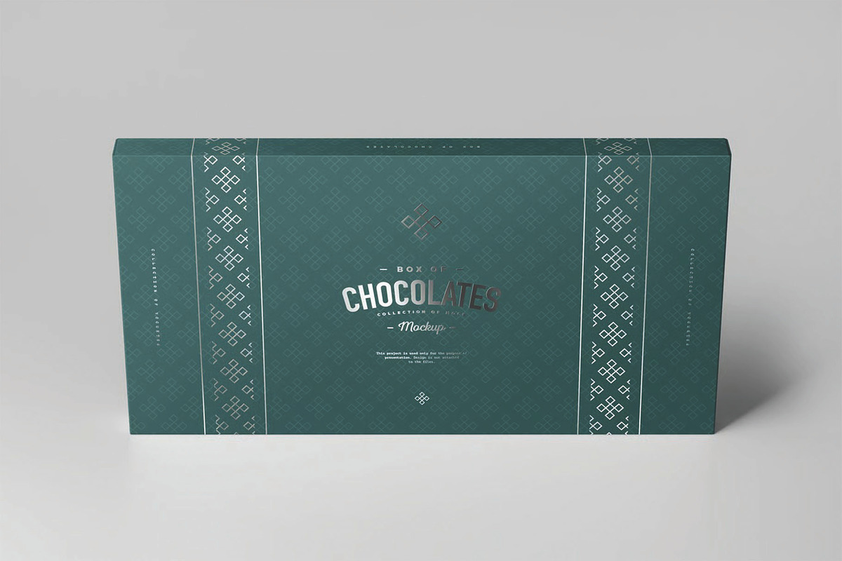 Box Of Chocolates Mockup, a Packaging Mockup by DesignRushMarket (Photo 8 of 8)