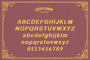 Odeunn - Sans Serif Typeface, a Sans Serif Font by Illousa (Thumbnail 3 of 8)