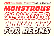 Whyte Wyrm - heavy duty horror, a Handwritten Font by Comicraft Fonts (Thumbnail 4 of 8)
