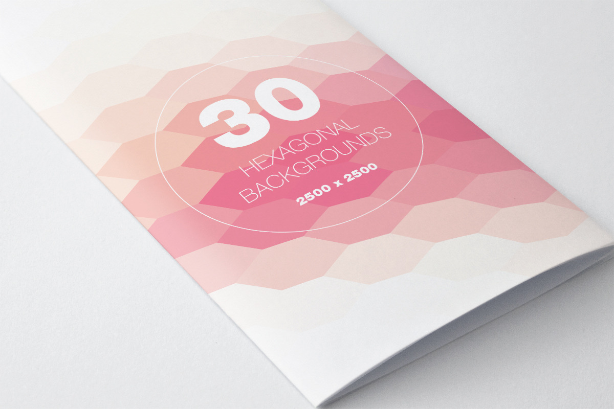 30 Hexagon Backgrounds preview 5