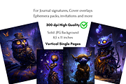 Fantasy Characters Junk Journal Kit, an Illustration by Print Haven Mochi Vintage (Thumbnail 11 of 15)