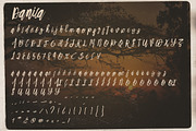 Danica Tribute Brush & SVG Font, a Script Font by Cruzine (Thumbnail 9 of 14)