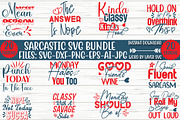 Sarcastic Svg Bundle, an Object Graphic by CrexoraLab (Thumbnail 1 of 5)