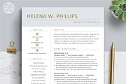 Resume CV Template Word & Mac Pages, a Resume Template by The Art of Resume (Thumbnail 1 of 8)