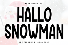 Hallo Snowman