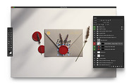 Envelope with Wax Seals and Lavender, a Product Mockup by Custom Scene (Thumbnail 7 of 11)