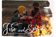 Fire and Sparks JPG photo overlays, a Plug-in Add-On by ZephyrDigital (Thumbnail 1 of 4)