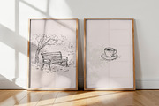 Autumn Mystique: Line Art Collection, a Decorative Illustration by divanovskaya_nv (Thumbnail 8 of 12)