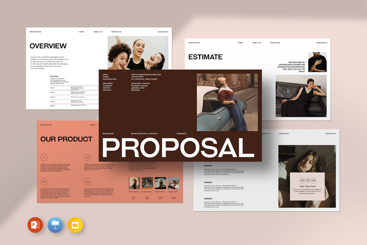 Brand Proposal Presentation Template