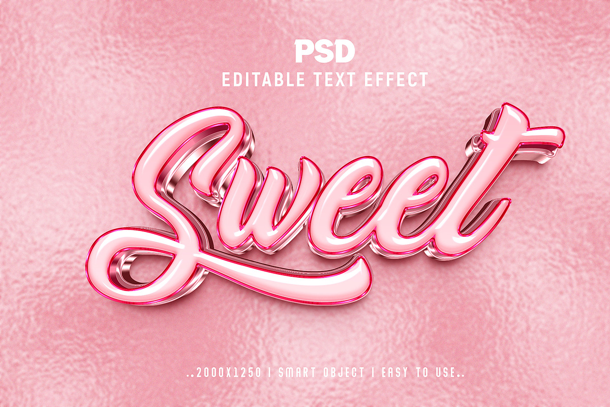 Top 3d Psd Text Effect Style, a Layer Style Add-On by Md Jahidul99 (Photo 13 of 16)
