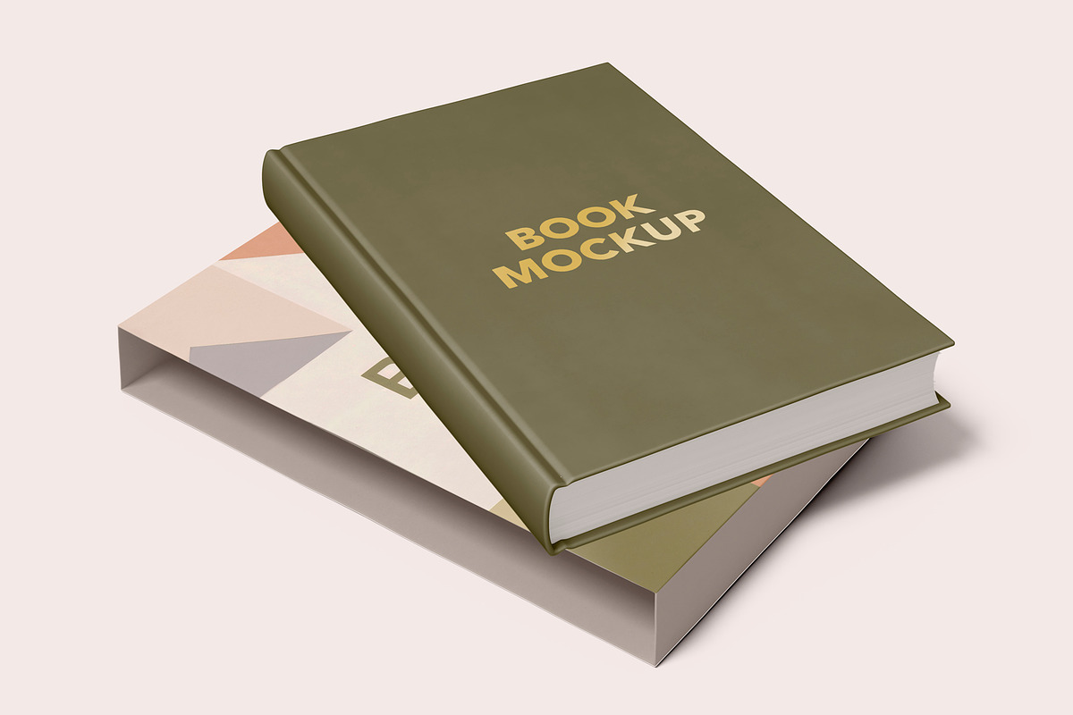 Book Cover Mockup, a Books & Magazine Mockup by GraphicWave (Photo 3 of 6)