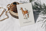 Autumn and Winter FOREST -watercolor, a Seasonal Illustration by Youksy (Thumbnail 10 of 29)