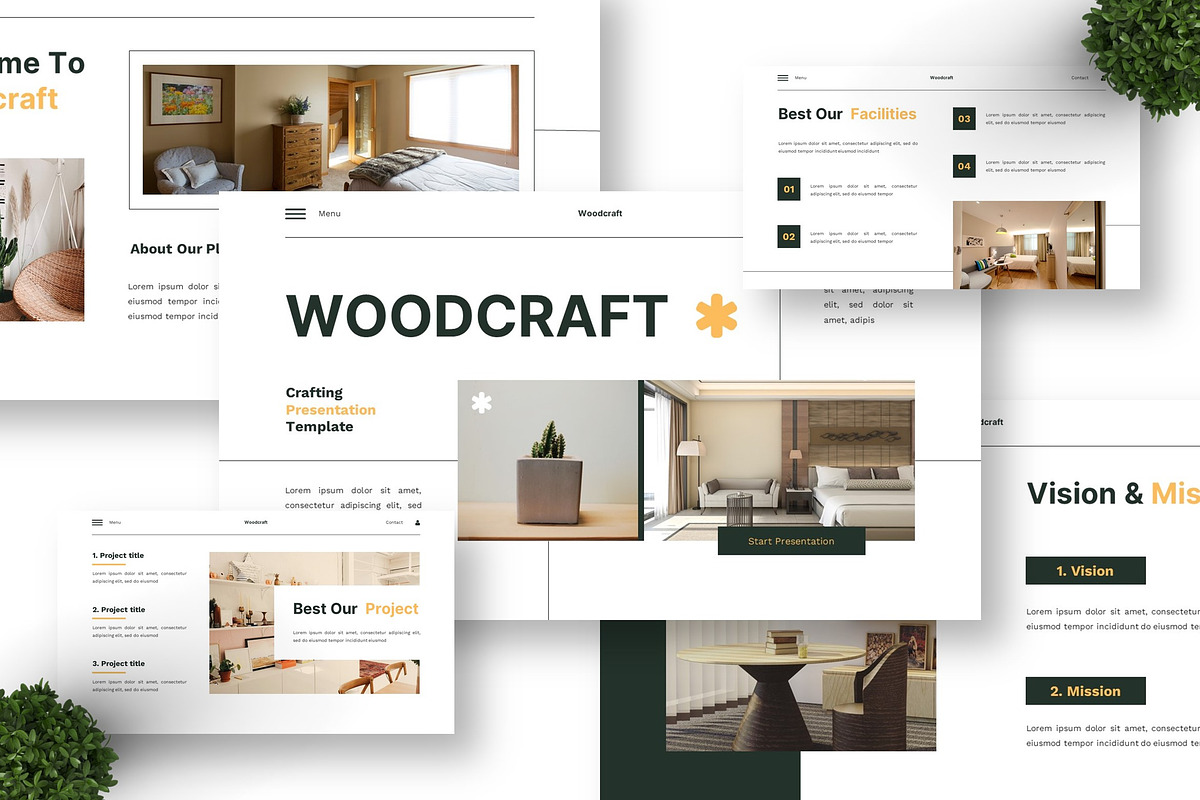 Woodcraft - Crafting Google Slide, a Presentation Template by Deepslide Studio (Photo 5 of 6)