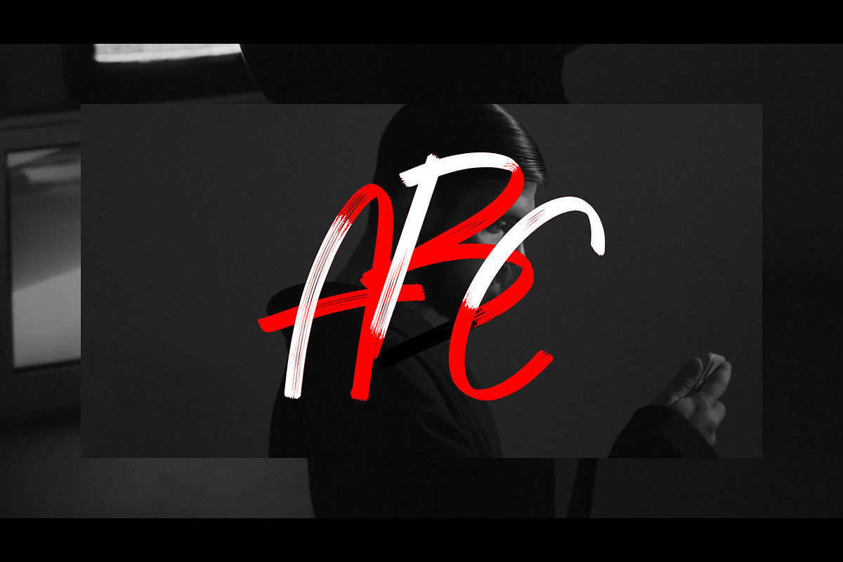 Animated Marker Font - BLACKDOT, a Script Font by ana & yvy (Photo 4 of 20)