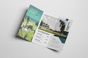 Creative Golf AI And PSD Brochure