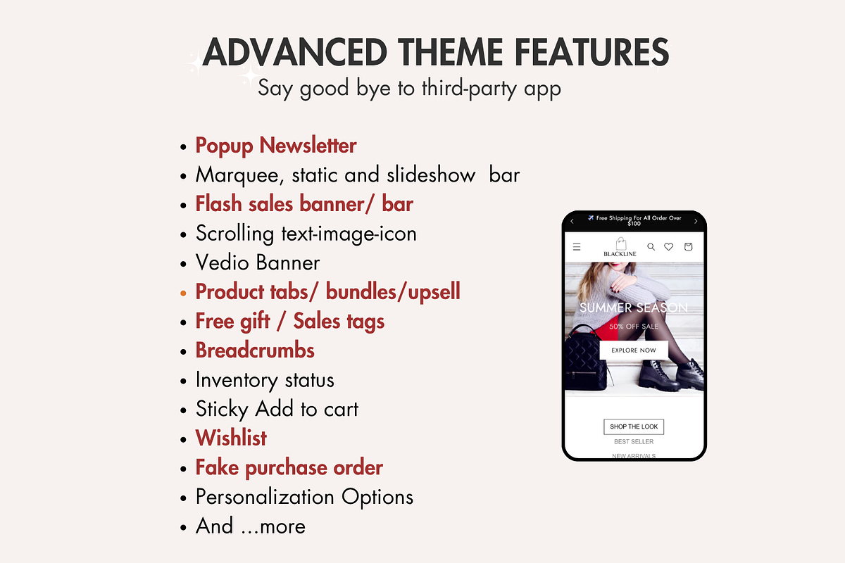 Blackline - Premium Shopify Theme preview 3
