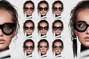Glasses Stamps Brushes for Procreate, a Brush Add-On by sundrameda (Thumbnail 7 of 13)