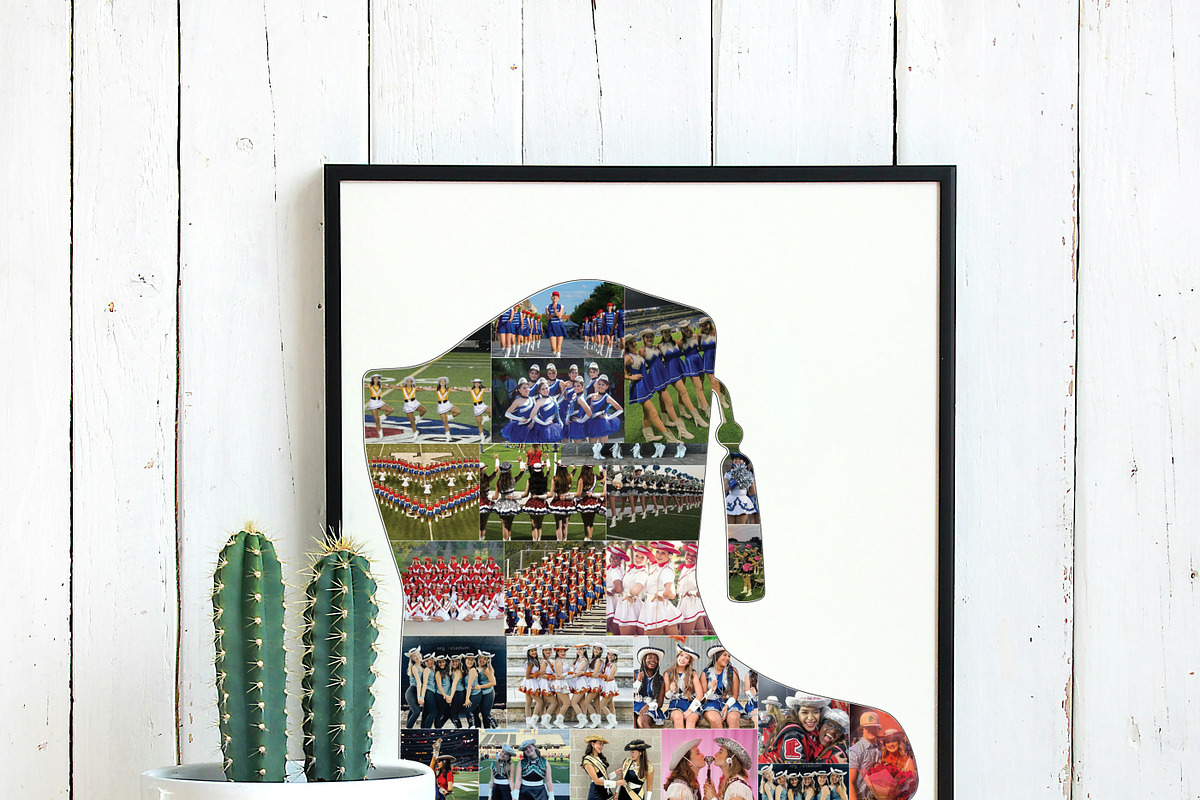 Drill Team Boot Photo Collage, a Poster Template by AIW SOLUTIONS (Photo 1 of 6)