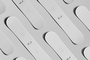 Snowboard Mock-up, a Merchandise Mockup by BLISS DESIGN (Thumbnail 4 of 4)