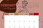 Feminine Boho Style 2024 Calendar, a Design Template by The Lone Crowd (Thumbnail 3 of 7)