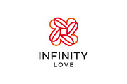 Infinity Love Logo, a Branding & Logo Template by Buqancreative (Thumbnail 1 of 2)