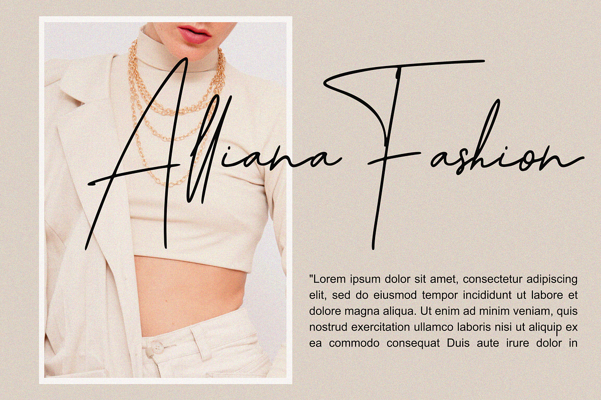 Signature Austine, a Script Font by Essentials Studio (Photo 3 of 8)