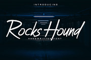 Rocks Hound - Handwritten Font, a Handwritten Font by Fernande (Thumbnail 1 of 8)