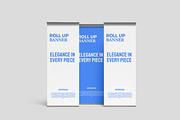 Roll Up Banner Mockup, an Advertising Mockup by Afif_studio (Thumbnail 4 of 5)