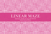 Linear Maze Prints & Patterns, a Pattern Graphic by GND ART STUDIO (Thumbnail 1 of 8)