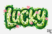 St Patrick's Day Png Brushstroke Luc, an Illustration by Designworld (Thumbnail 1 of 5)