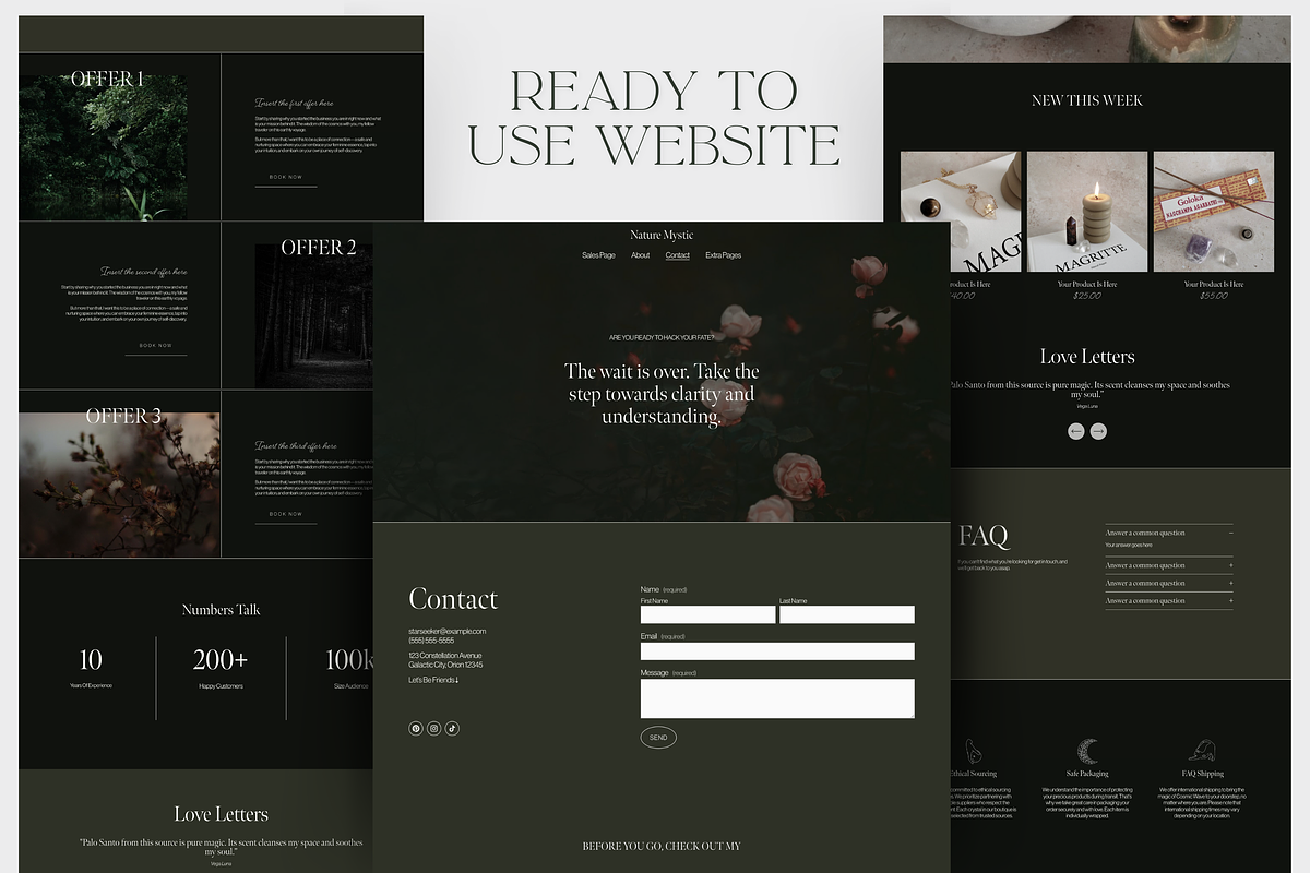 Astrology Website Witchy Instagram, a Squarespace Template by Story Native (Photo 15 of 15)