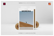 MOREIRA Travel Lifestyle Magazine, a Magazine Template by Arif Tri Ananta (Thumbnail 1 of 13)