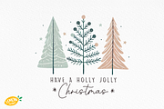 Boho Christmas Trees PNG Bundle, a Seasonal Illustration by LemonDesign (Thumbnail 2 of 12)