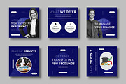 Modern Finance Social Media Post, a Social Media Template by MightyDesign (Thumbnail 1 of 8)