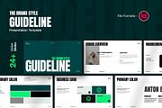 The Brand Style Guideline Template, a Branding & Logo Template by Oriofix (Thumbnail 1 of 11)
