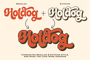 Mantige - Chunky Retro Font, a Serif Font by Pandeka Studio (Thumbnail 2 of 13)