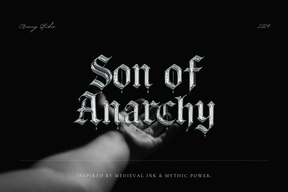 Grimoire Noire – Gothic Blackletter, a Blackletter Font by Creacy Studio (Photo 8 of 8)
