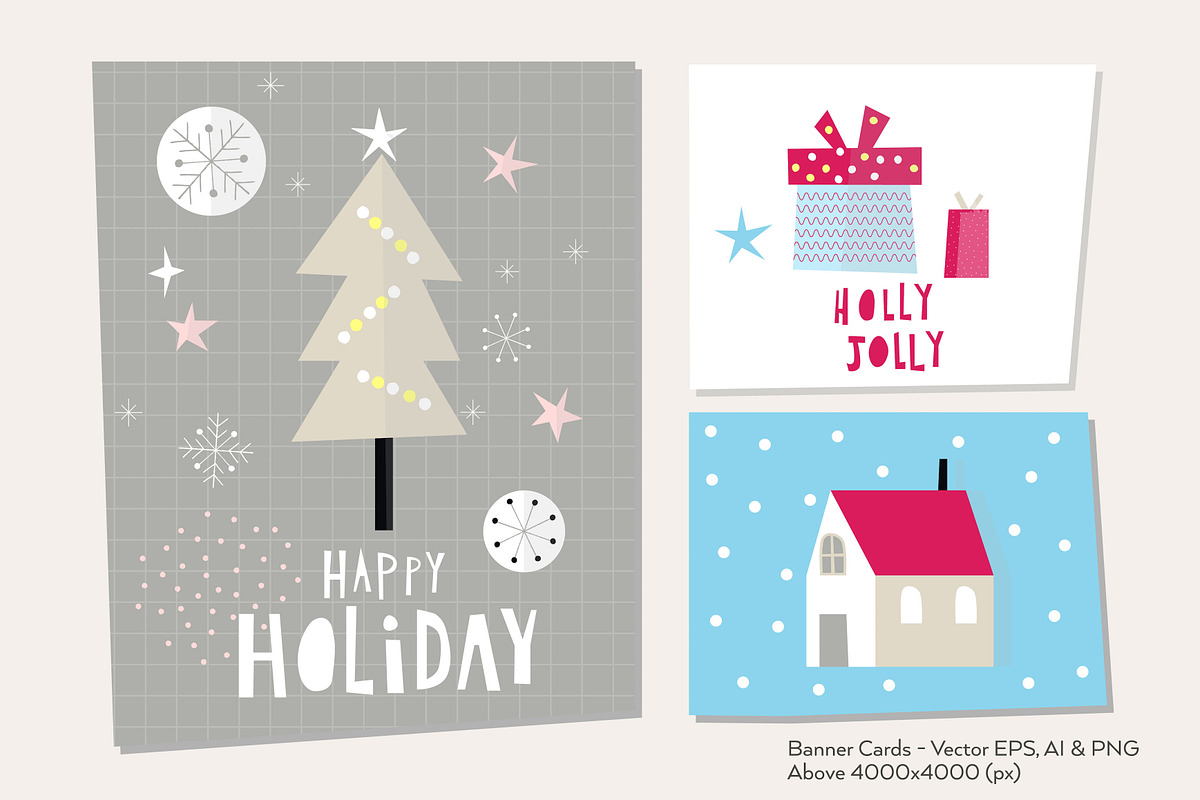 Happy Flat Holiday! Flat design kit, an Object Graphic by Paperly Studio (Photo 2 of 7)